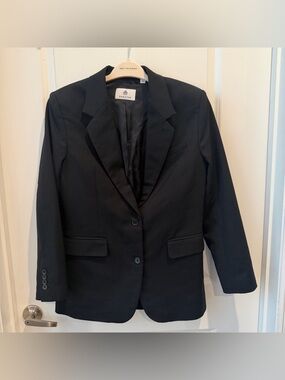 Babaton Black Classic Tailored Blazer